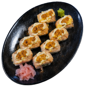 Salmon Aburi Aligue Mayo